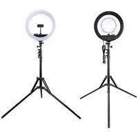 Picture of Auveach Dimmable LED Ring Light with Tripod Stand, 12Inch, 28W