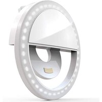 Picture of Auxiwa 36 LED Selfie Ring Light Clip, White