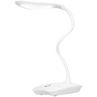 Picture of Ultralight LED USB Rechargeable Dimmable Desk Lamp, White