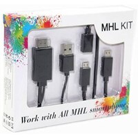 Picture of MHL Micro USB to HDMI Media Adapter Cable, Black