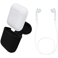 Picture of Protective Soft Silicone Airpods Case, Black