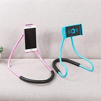 Picture of Portable 360 Degree Neck Bracket Hanging Mobile Holder, Pink
