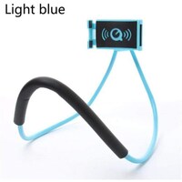 Picture of 360 Degree Hanging Neck Bracket Mobile Phone Holder, Light Blue