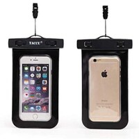 Picture of Universal Waterproof Case Cover for iPhone, 6 inch, Clear & Black