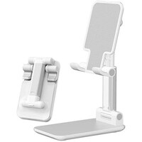 Picture of Foldable Desktop Phone Holder Tablet Stand, White