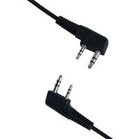 Picture of 2 Pin Covert Acoustic Tube Earpiece Headset with Ptt Mic