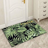 Picture of Golden Mountain Tropical Design Non-Slip Absorbent Door Mat MX00002 - 50 x 80 cm
