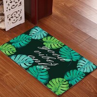 Picture of Good Vibes Only Absorbent Non-Slip Door Mat, Multi Colour MX00038 50x80 cm
