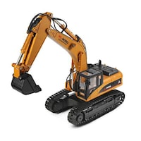 Picture of Mytoys 2.4G High Power Excavator Engineering RC Model Truck - Yellow