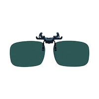 Picture of Clip On Sunglasses Polarized Green  Lens.