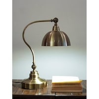 Picture of Vintage Design Flexible Swing Arm Desk Lamp, Brass - MT-3003