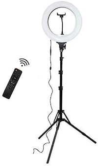 Picture of LED Selfie Ring Light with Stand and Remote Control, 12 Inch