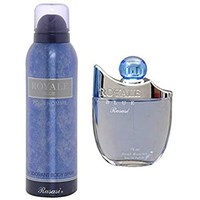 Picture of Rasasi Royale Blue Gift Set for Men, 75ml & 200ml