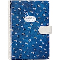 Picture of Tasheng Eric Medium Flower Diary, Blue