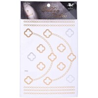 Picture of Hollow Plus Choker Golden Tattoo, GT023 - Gold and Silver