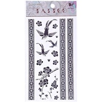 Picture of Temporary Tattoo for Girls, HM473  - Black