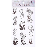 Picture of Temporary Tattoo for Girls, HM528  - Black