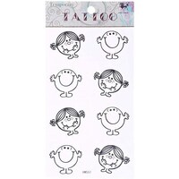 Picture of Temporary Tattoo for Girls, HM551  - Black