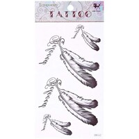 Picture of Temporary Tattoo for Girls, HM557  - Black