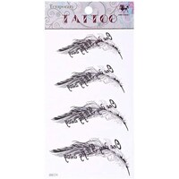 Picture of Temporary Tattoo for Girls, HM578  - Black