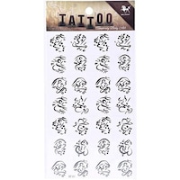 Picture of Temporary Tattoo for Girls, RF41  - Black