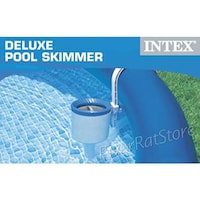 Picture of Intex Deluxe Wall Mount Swimming Pool Surface Skimmer, Blue