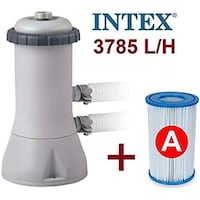 Picture of Intex Filter Pump -1000 Gallon, Grey