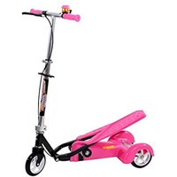 Picture of Smart Dual-Pedal 3 Wheel Scooter for Kids Toys - Pink