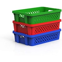 Picture of Palletco Plastic Ventilated Crate, Green