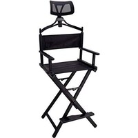 Picture of Tenghoda Foldable Makeup Chair with Headrest