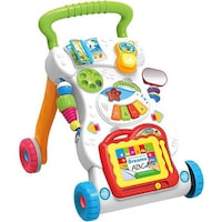 Picture of 2 in 1 First Steps Fun Push Baby Walkers with Music and Light