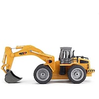 Picture of 1530 RC 8-Channel Excavator Metal Truck, Yellow & Black