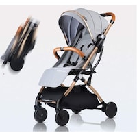 Picture of Portable Baby Stroller Travelling Pram, Grey