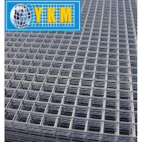 Picture of YKM Galvanised Iron Welded Mesh Panel  - 1.2 x 2.4m, Silver
