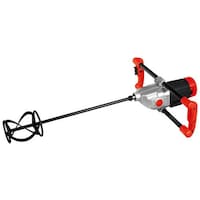 Picture of Takako Handheld Electric Cement Mixer, 1400W, Red & Black