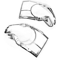 Picture of Chrome Styling Tail Light Cover for Toyota FJ Cruiser, Silver