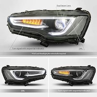 Picture of MOSTPLUS LED Headlights for Mitsubishi, Lancer, EVO 10