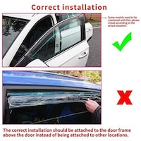 Picture of Munchkey Wind Visor for Honda Accord, Pack of  4pcs
