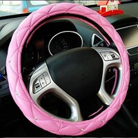 Picture of Skid Proof Soft Leather Steering Wheel Cover