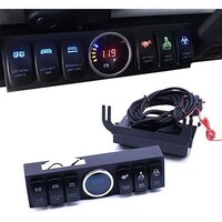 Picture of 6-Switch Control LED Lights Panel Box for Jeep Wrangler