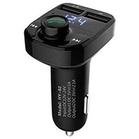 Picture of Wireless Bluetooth Car FM Transmitter with USB Charger