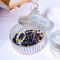 Picture of FUFU Decorative Candy Bowl With Crystal Cover