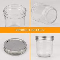 Picture of FUFU Mason Jar 250ml, Pack of 24