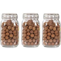 Picture of FUFU Airtight Glass Canister with Lids - Set of 3