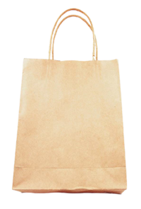 Picture of A4 Sized Kraft Paper Bag, Brown, 10 pcs