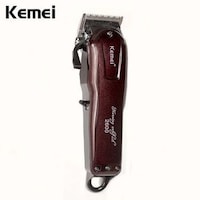 Picture of Rechargeable Cordless Electric Shaving Trimmer, KM 2600, Burgundy