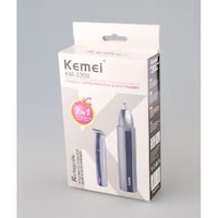 Picture of Portable Mini Electric Nose & Ear Hair Trimmer, KM3300, Blue