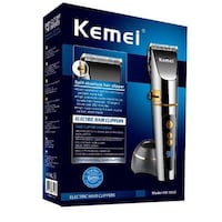 Picture of KM9160 - Silver, Kemei Professional Rechargeable Hair Clipper