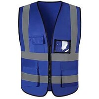 Picture of Reflective Bright Neon Color Strips Safety Vest