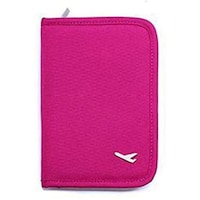 Picture of Short Passport ID Card Storage Bag, Pink
